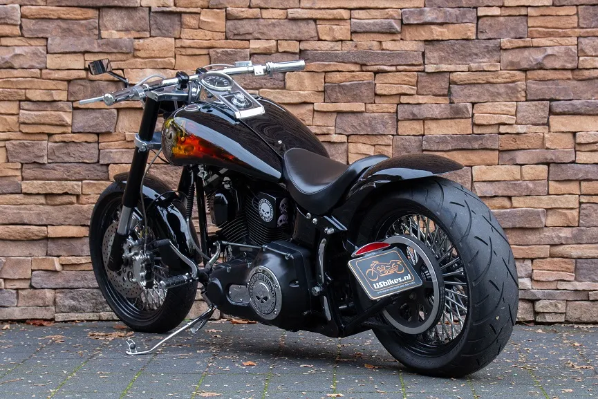 1999 Harley-Davidson FXST Softail Custom 1340 Evo Carburateur! *VERKOCHT*