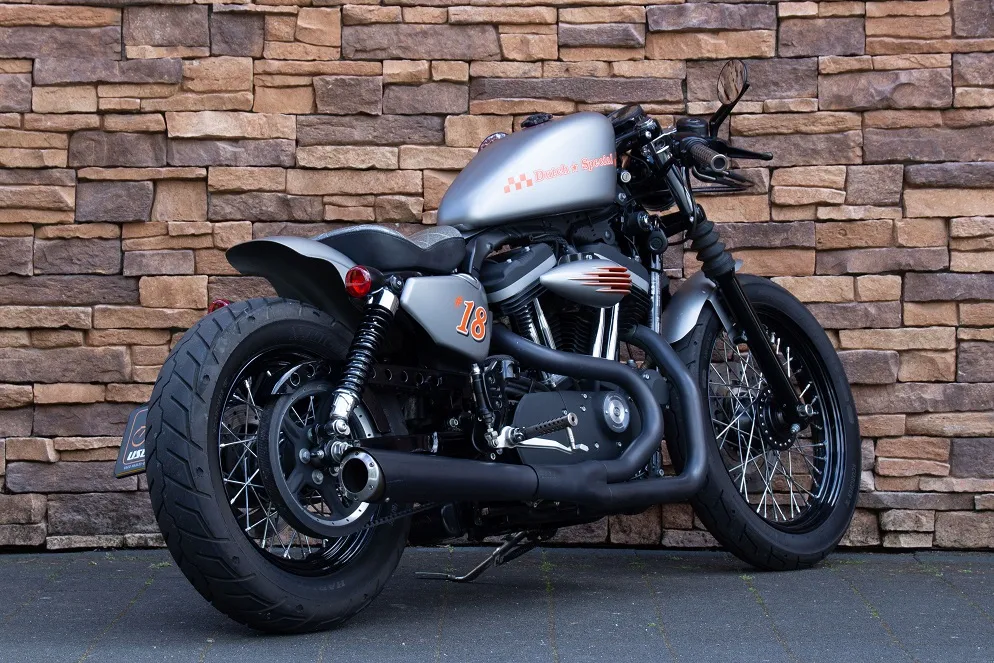 2014 Harley-Davidson Iron XL 883 Sportster Cafe Racer *VERKOCHT*