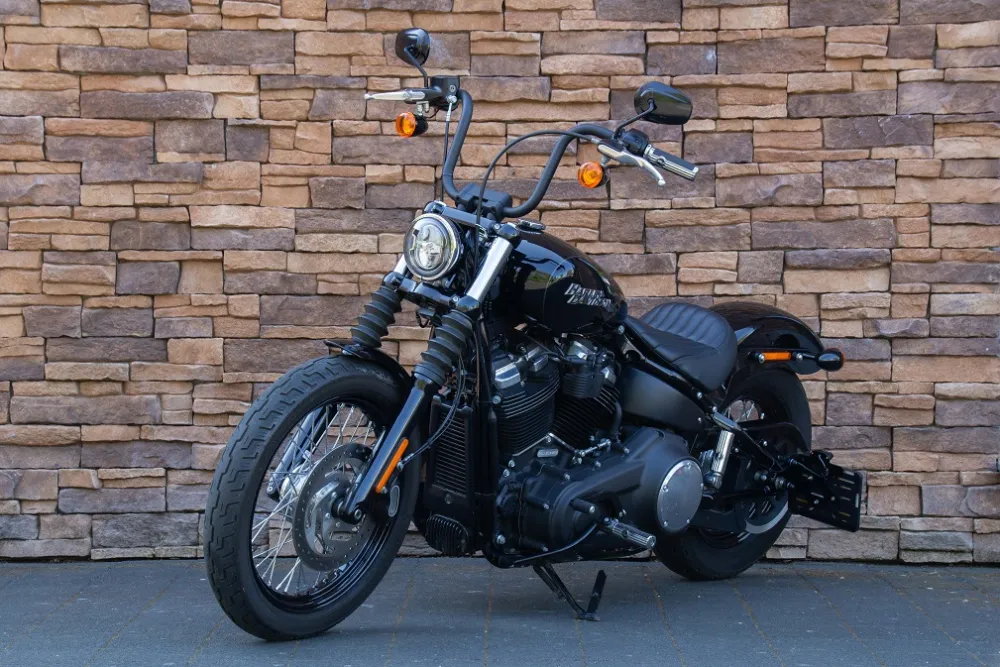 2018 Harley-Davidson FXBB Street Bob Softail 107 M8 *VERKOCHT*