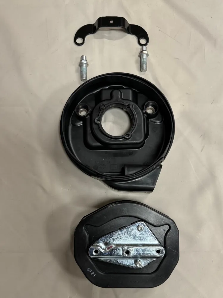 Harley-Davidson XL1200X Forty Eight luchtfilter backplate met filterelement 29000015A / 29400015