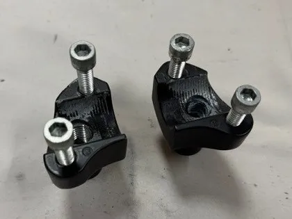 Harley-Davidson Risers set denim black Dyna Sportster 56116-82A 56117-82A