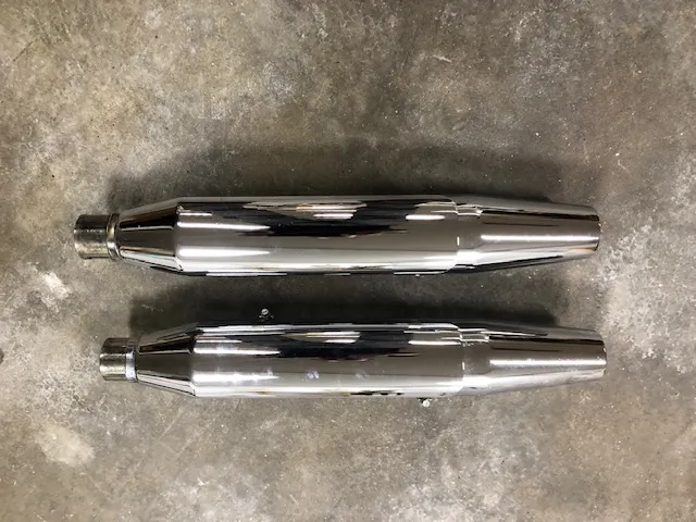 Uitlaatdempers Harley-Davidson Sportster chroom ABS (2014-2017) 64900161