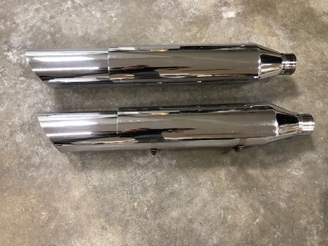 Uitlaatdempers Harley-Davidson Softail Slash Cut (2008-2017) 64727-08