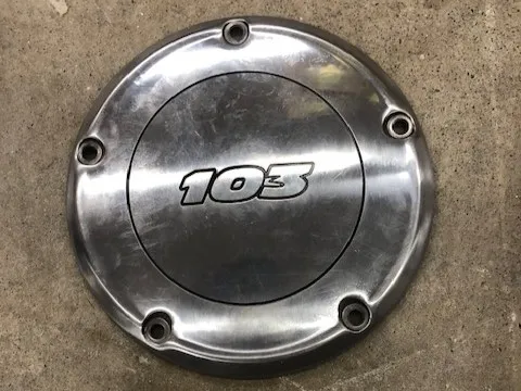 Harley-Davidson Derby Cover 103 alu OEM 60769-06