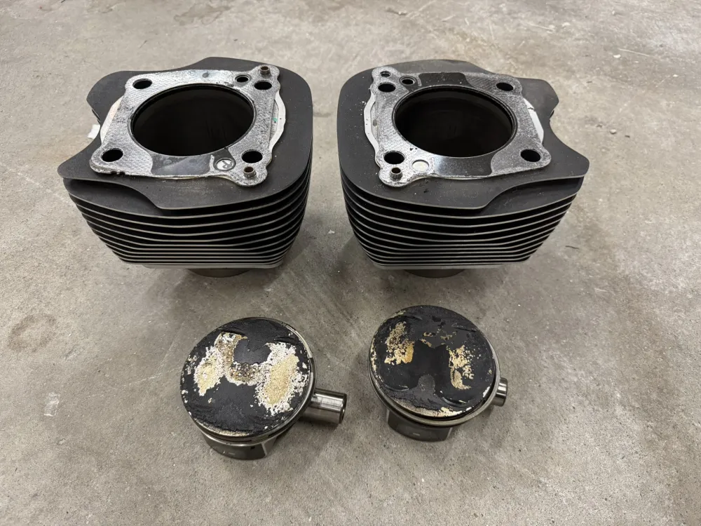 Harley-Davidson M8 107 cilinders met zuigers (2017-up) 16800095 / 16800100 / 21900049