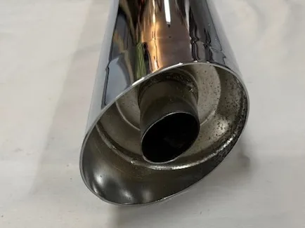 Uitlaatdemper Harley-Davidson FLSB Sport Gide M8 origineel chroom zgan 64900453