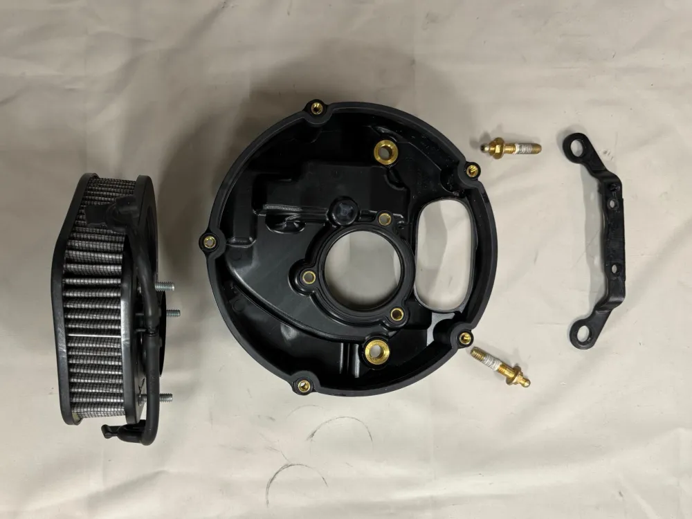 Harley-Davidson Luchtfilterhuis achter 107 M8 incl. filterelement zgan