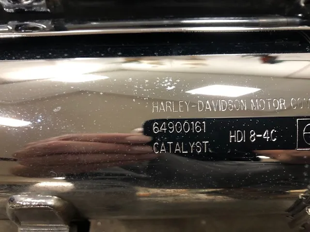 Uitlaatdempers Harley-Davidson Sportster chroom ABS (2014-2017) 64900161