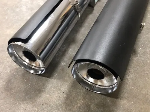 Uitlaatdempers Harley-Davidson Softail M8 origineel (2018-up) 64900460