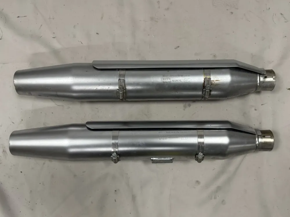 Uitlaatdempers Harley-Davidson Softail Fat Boy Lo Special FLSTFB satin 65870-10