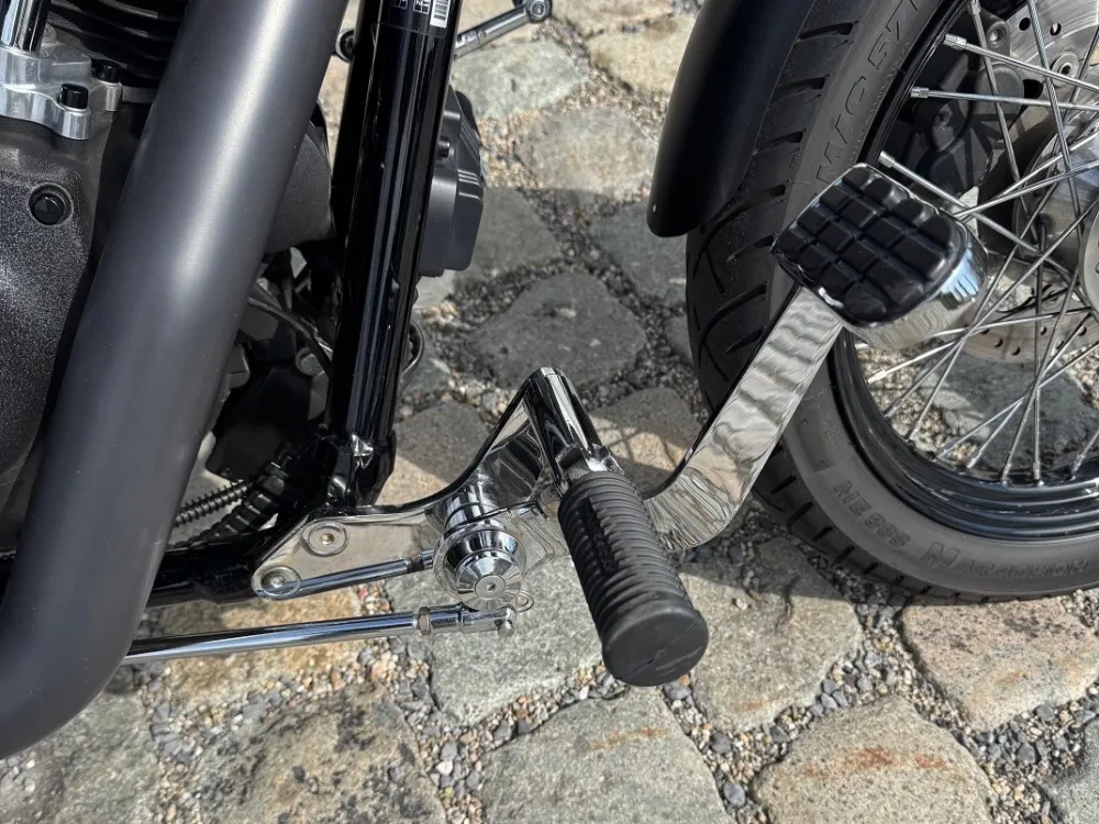 Extended forward Control Kit Harley-Davidson Dyna chroom zgan (2006-2017)