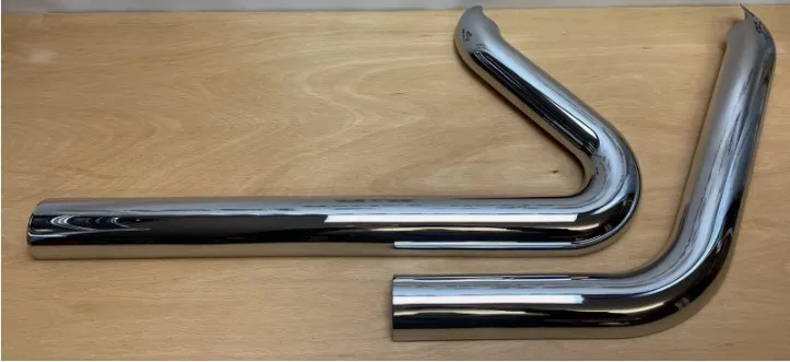 Harley-Davidson Hitteschilden chroom Softail M8 FLHC(S) en FLDE (2018-up) 65400264/265