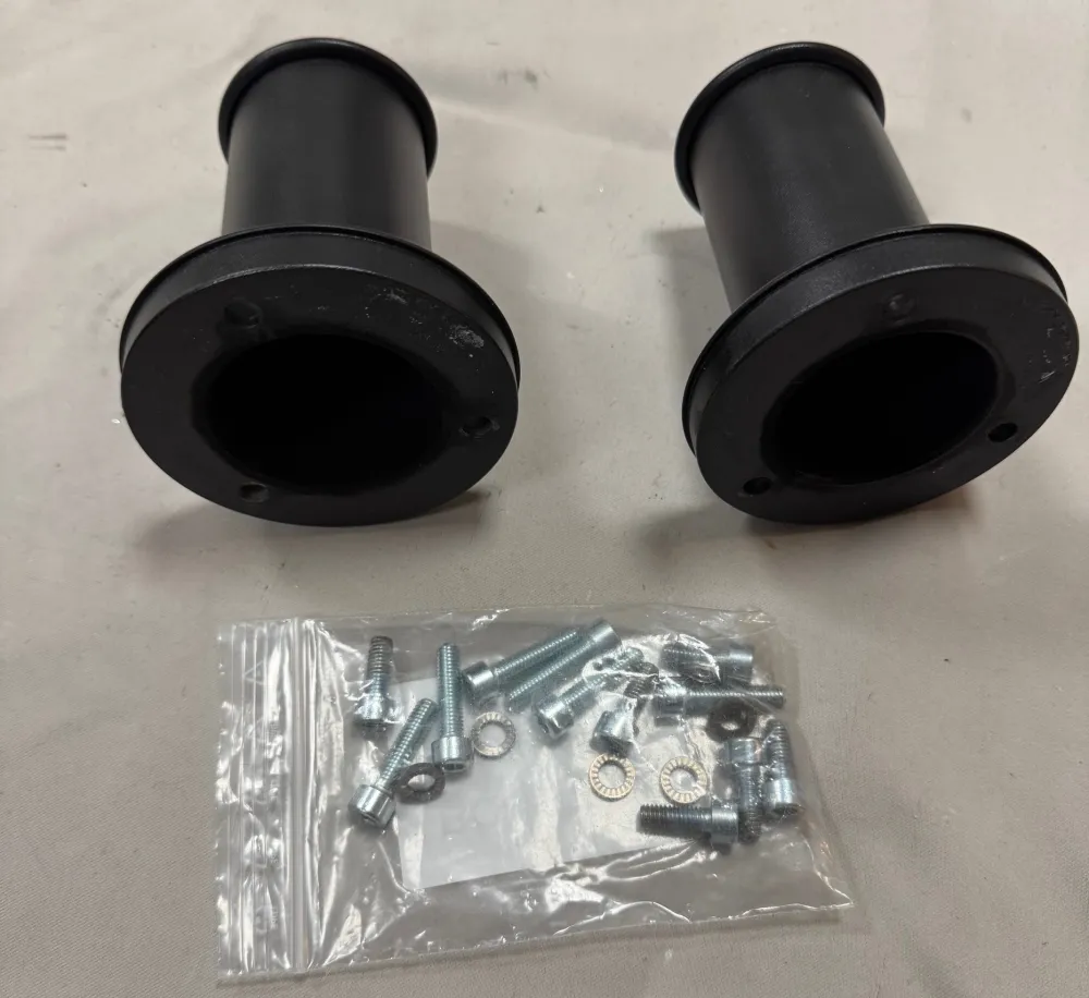 Jekill & Hyde 3,5 inch Vintage End Caps zwart