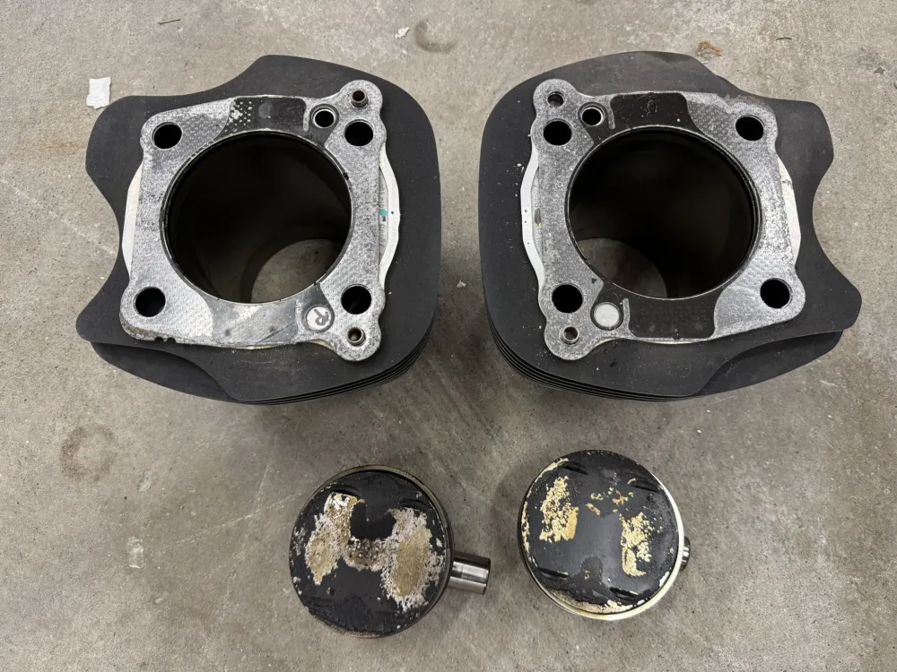 Harley-Davidson M8 107 cilinders met zuigers (2017-up) 16800095 / 16800100 / 21900049