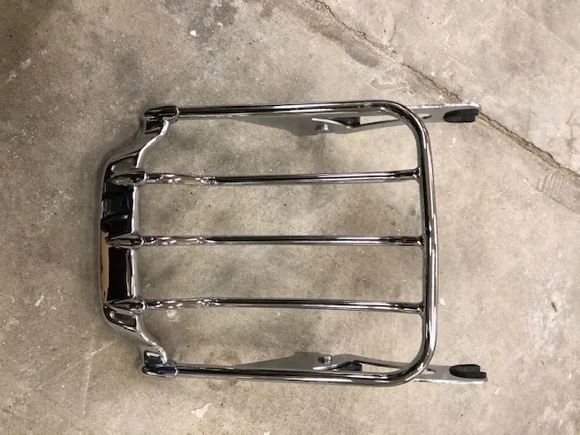 Bagagerekje Harley-Davidson Touring Two-up chroom (2009-up)