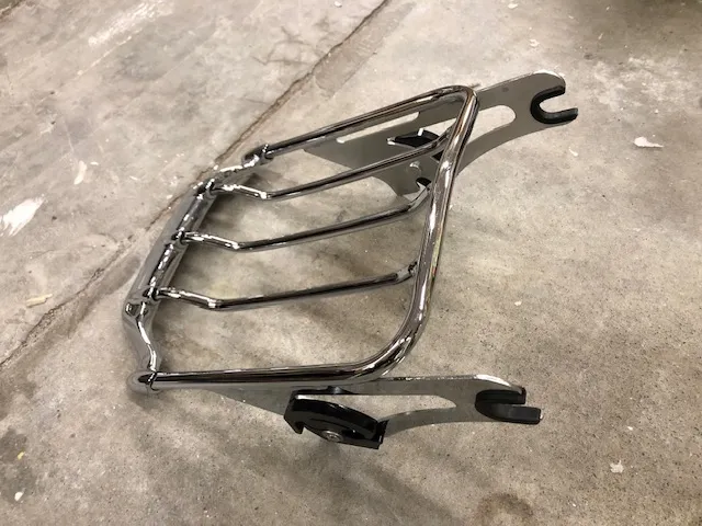 Bagagerekje Harley-Davidson Touring Two-up chroom (2009-up)