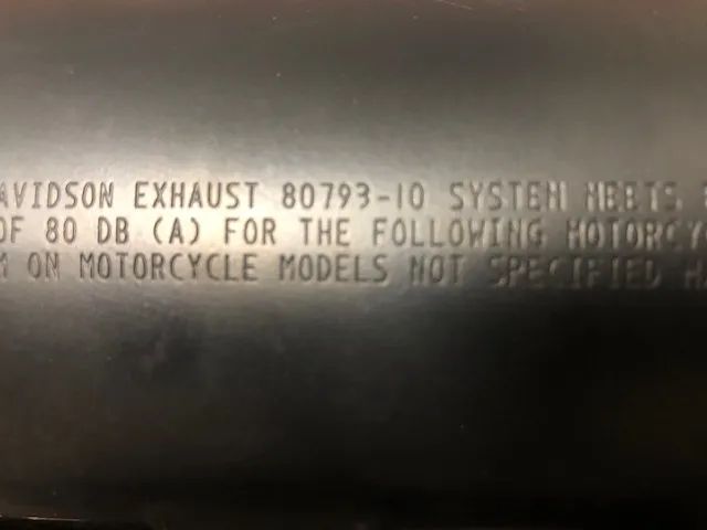 Uitlaatdempers Harley-Davidson Screamin Eagle slash cut zwart Dyna (2007-2017) 80792-10