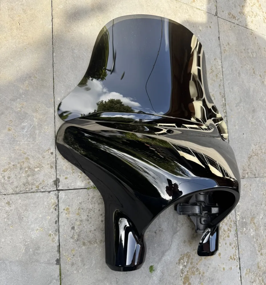 Windscherm voor Harley-Davidson Sport Glide FLSB 10" black smoke (2018-up)