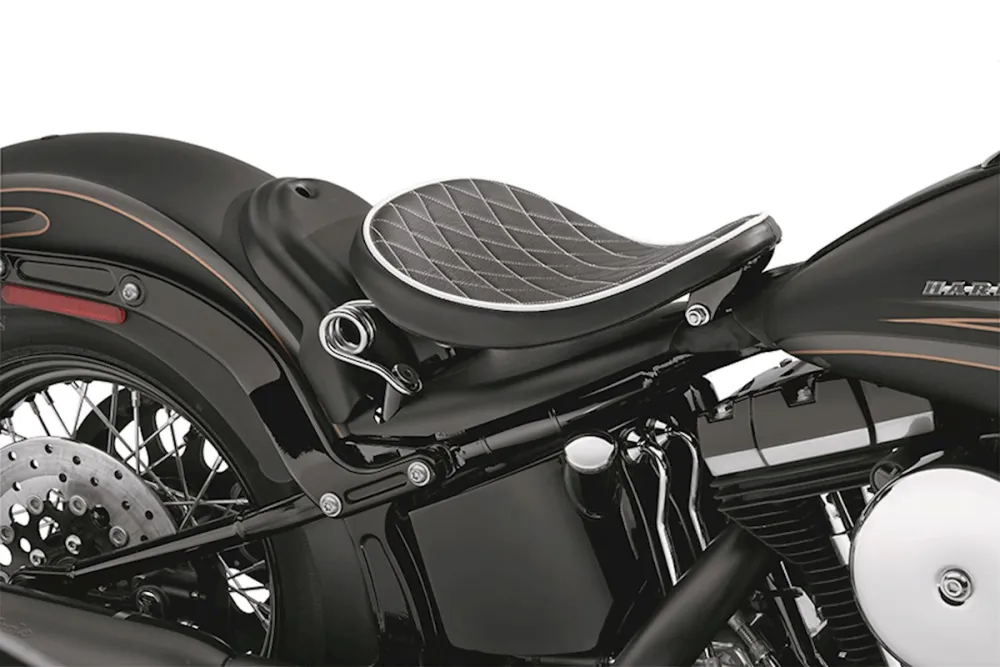 Harley-Davidson Spring Seat Black Diamond Softail (2008-up) 52000276