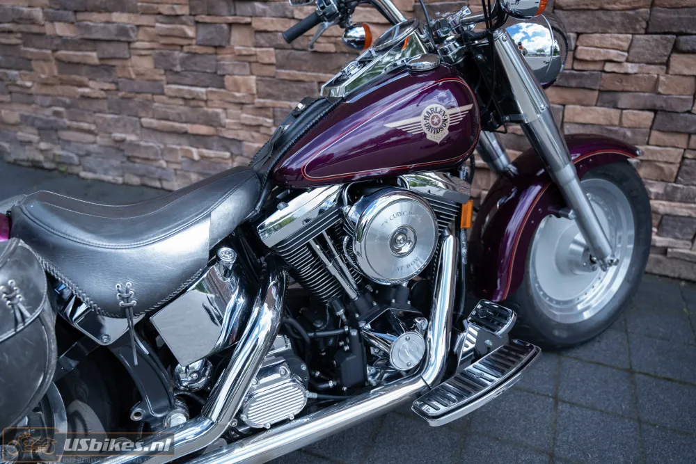 1997 Harley-Davidson FLSTF Fat Boy Softail 1340 Evo II Carburateur