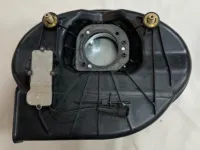 Luchtfilter Oval FLS 103 zwart compleet met filterelement (2012-2017)