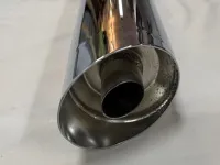 Uitlaatdemper Harley-Davidson FLSB Sport Gide M8 origineel chroom zgan 64900453