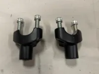 Harley-Davidson Risers set denim black Dyna Sportster 56116-82A 56117-82A