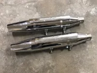 Uitlaatdempers Harley-Davidson Sportster Iron 883 chroom 64900161