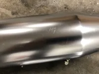 Uitlaatdempers Harley-Davidson M8 Softail Slim en Fat Boy satin (2018-2020) 64900460