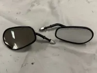 Harley-Davidson Spiegelset mat zwart korte steel 91983-03B