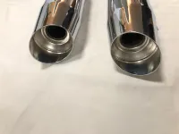 Uitlaatdempers Harley-Davidson Touring M8 origineel chroom (2017-up) 64900239 