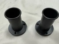 Jekill & Hyde 3,5 inch Vintage End Caps zwart