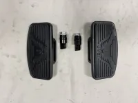 Zwarte mini Floorboards verstelbaar achterpassagier nieuw