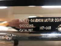 Uitlaatdempers origineel Harley-Davidson Dyna 103 chroom (2017) 64900308