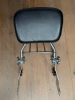 Afneembare en verstelbare sissybar met bagagerek chroom Sportster (2004-2020)
