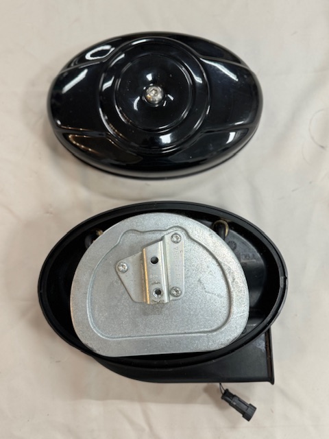 Luchtfilter Oval FLS 103 zwart compleet met filterelement (2012-2017)