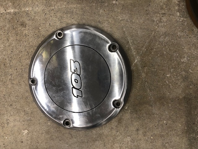 Harley-Davidson Derby Cover 103 alu OEM 60769-06