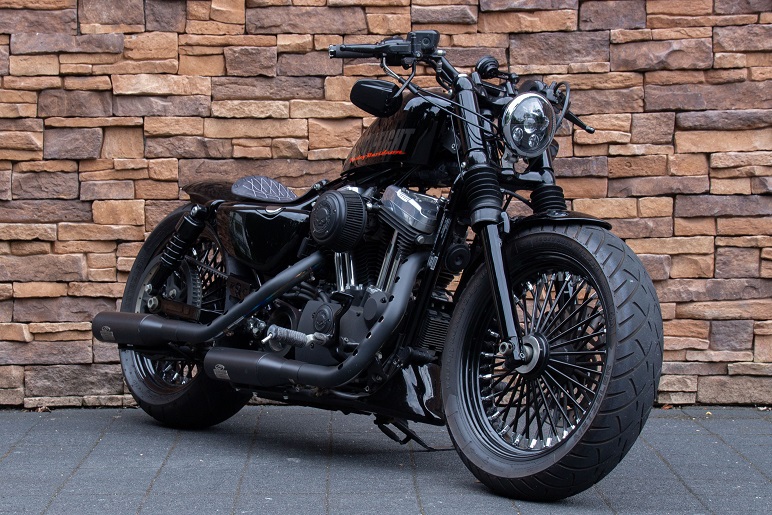 2012 Harley-Davidson XL1200X Forty Eight Sportster Jekill & Hyde Fatspoke *VERKOCHT*