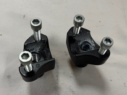 Harley-Davidson Risers set denim black Dyna Sportster 56116-82A 56117-82A