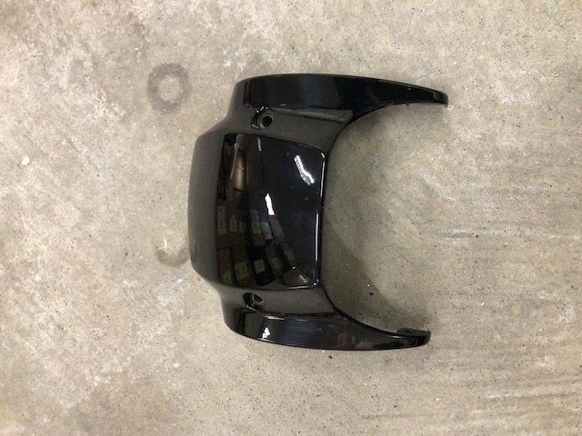 Harley-Davidson VRSCDX Headlight Visor / Bracket Vivid Black (2012-2017)