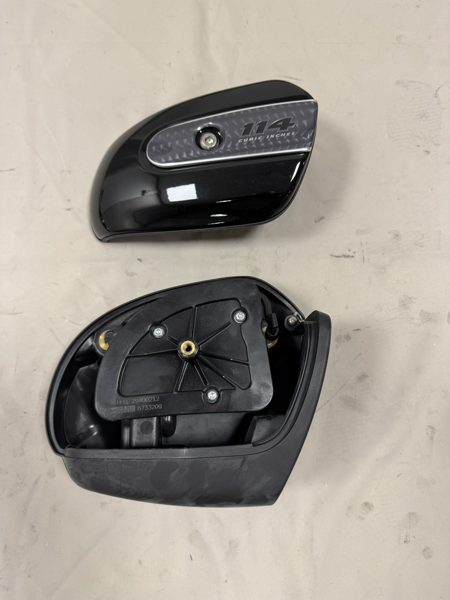 Luchtfilter Harley-Davidson Touring 114 compleet met filterelement nieuw (2017-up)