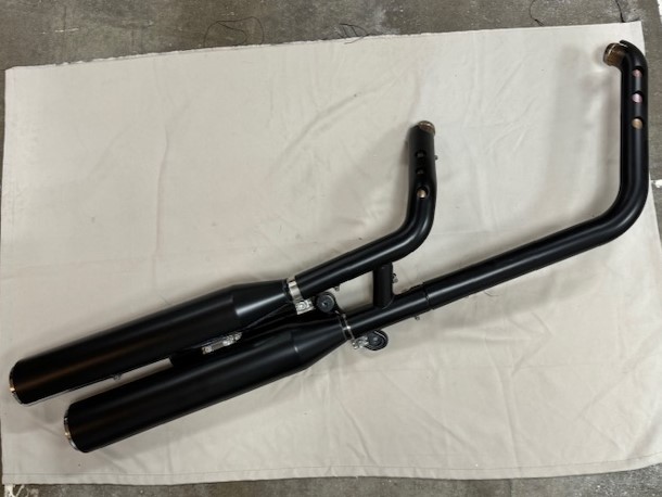 Uitlaatsysteem Harley-Davidson M8 Softail FXBB(S) en FXLRS (2018-2020)