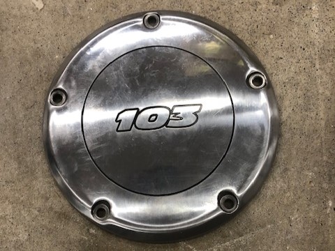 Harley-Davidson Derby Cover 103 alu OEM 60769-06