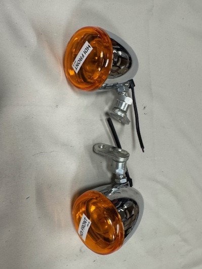 Harley-Davidson set knipperlicht voorzijde compleet Dyna Softail 68975-00