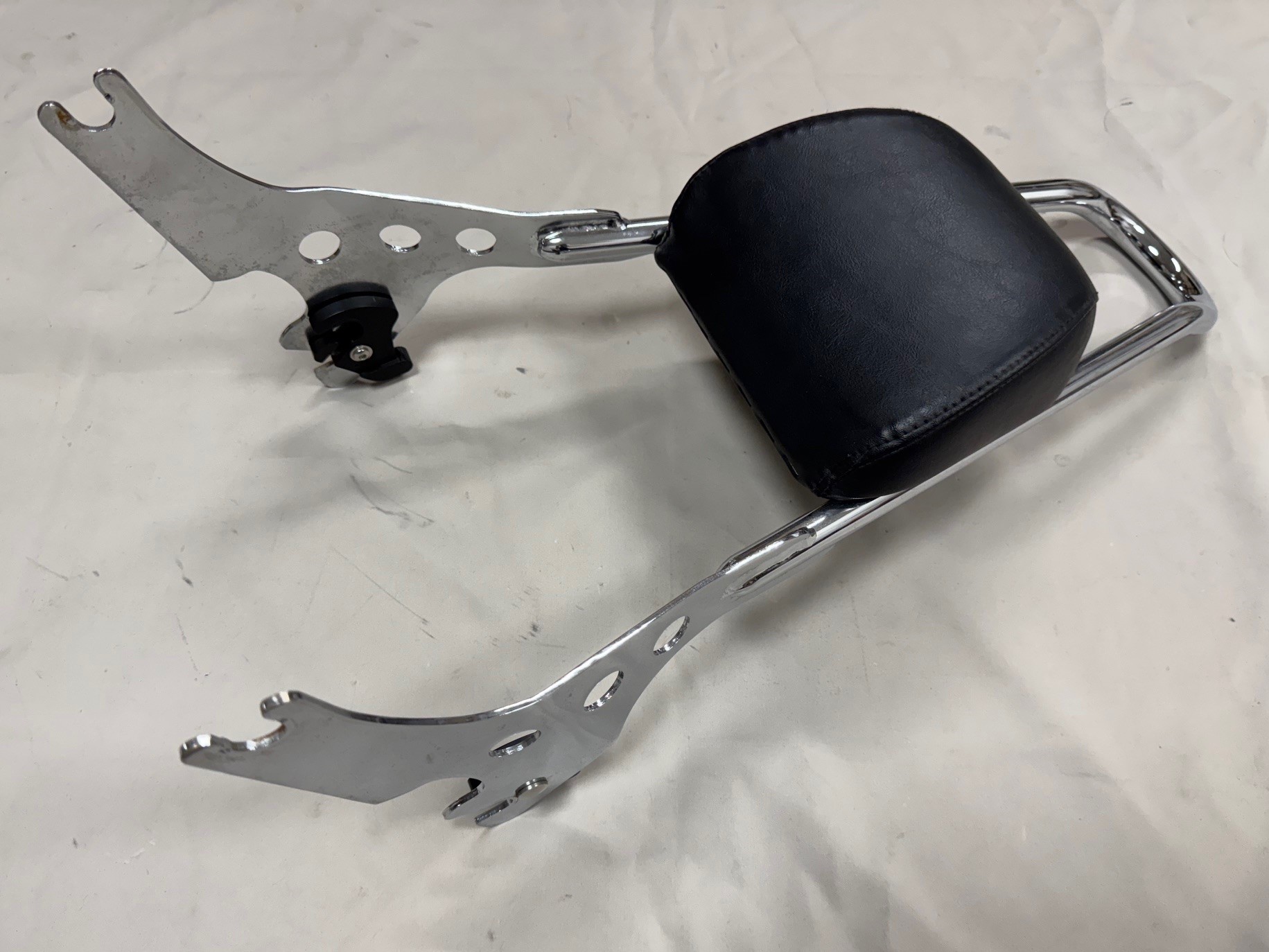 Harley-Davidson afneembare sissybar hoog chroom Sportster modellen 2004-2020 zgan