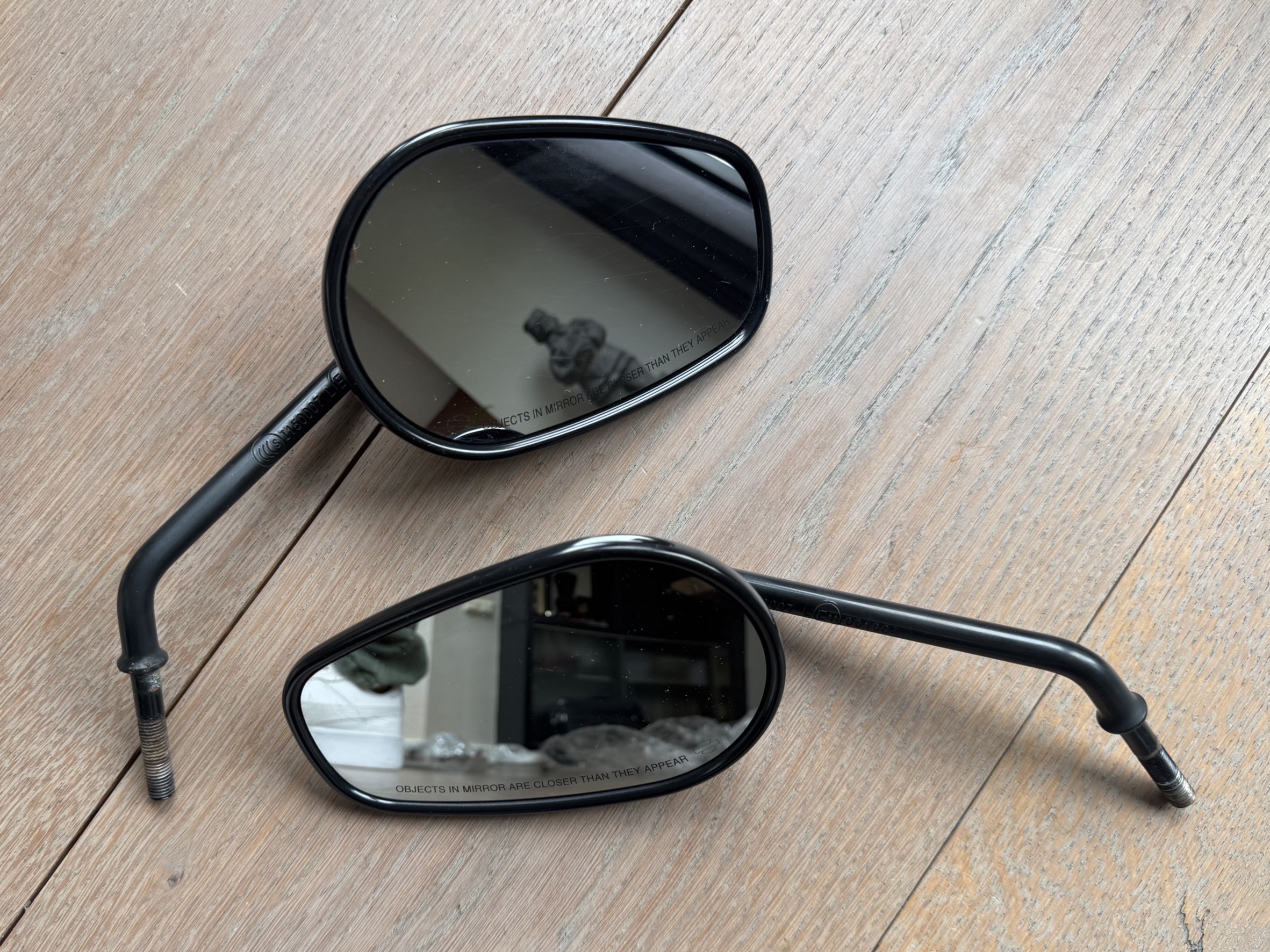 Harley-Davidson Spiegelset zwart 92023-03A 