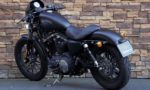 2014 XL883N Iron Sportster black denim ABS Vance Hines