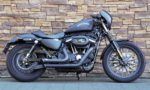 2014 XL883N Iron Sportster black denim ABS Vance Hines