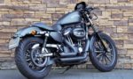 2014 XL883N Iron Sportster black denim ABS Vance Hines