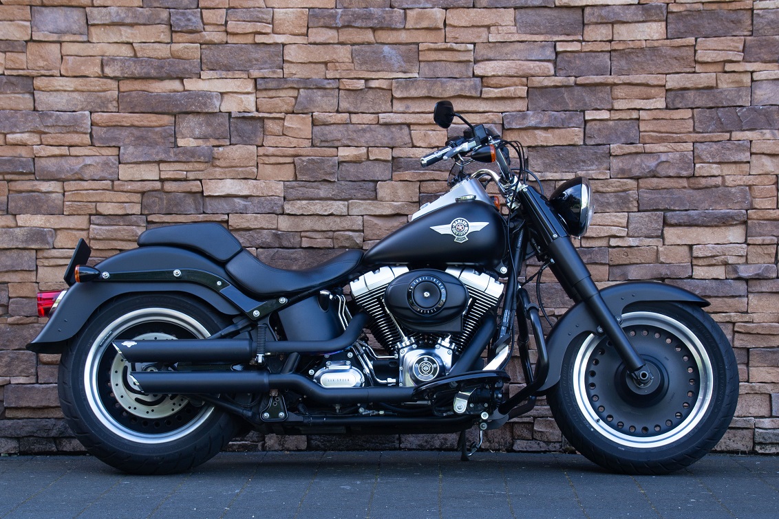 Maxim dat is alles Broederschap Harley Fat Boy Special Softail FLSTFB 96 Lo motor kopen US Bikes Uden